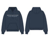 BHA hoodie ALL AGE GROUPS (1st - 12th grade) (NAVY BLUE)